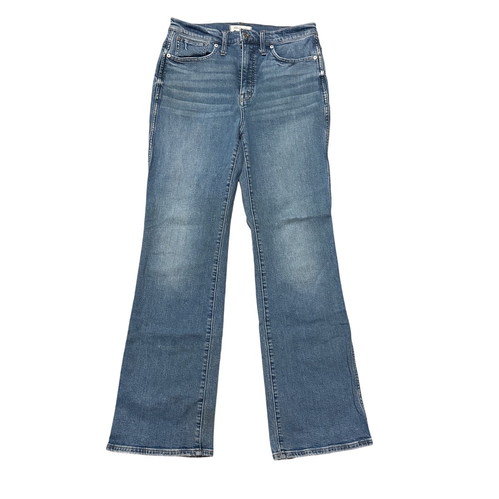 Madewell '90s High-Rise Bootcut Jeans in Edgewood Wash Comfort Stretch Size 29